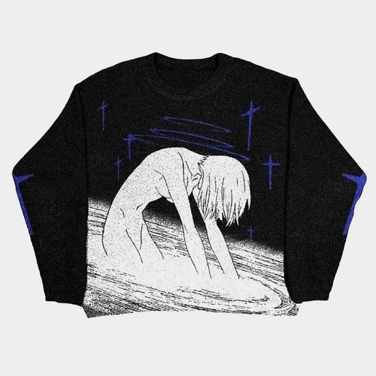 Melancholy Flow | High Street Knit Jumper